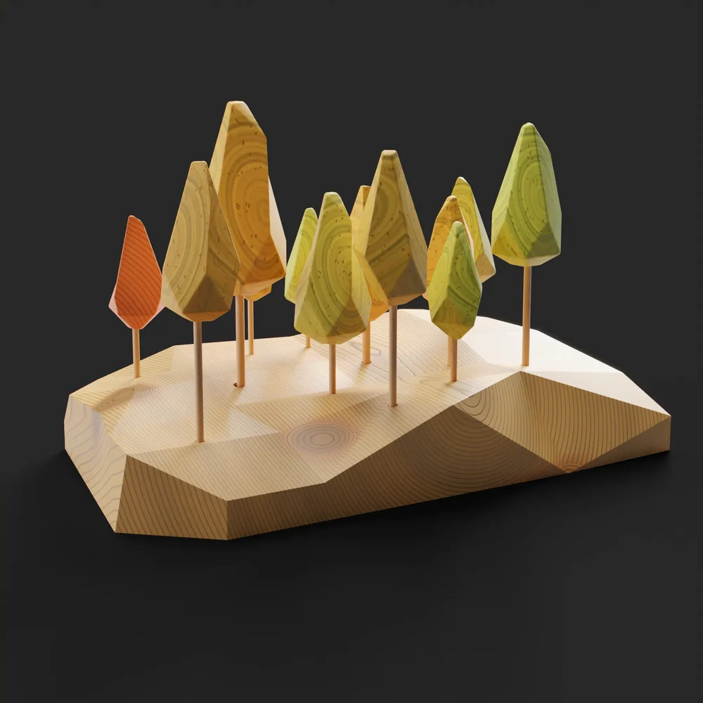 Island Art Figurine