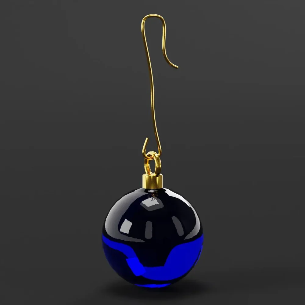 Christmas Ball Blue