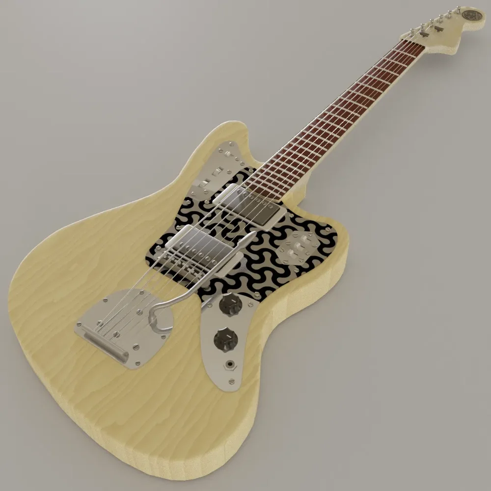 Fender Jaguar Guitar By Djh