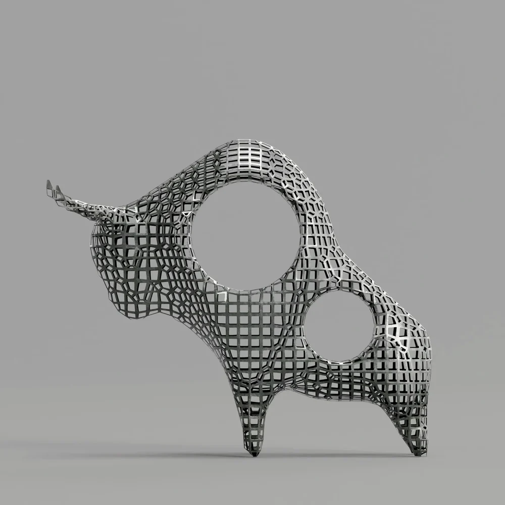Bull Sculpture