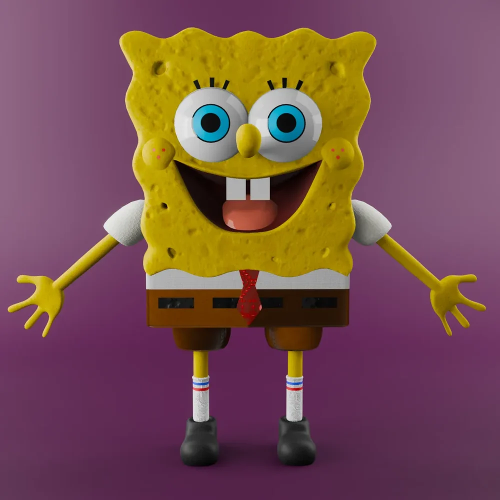 Spongebob Squarepants 3d Model