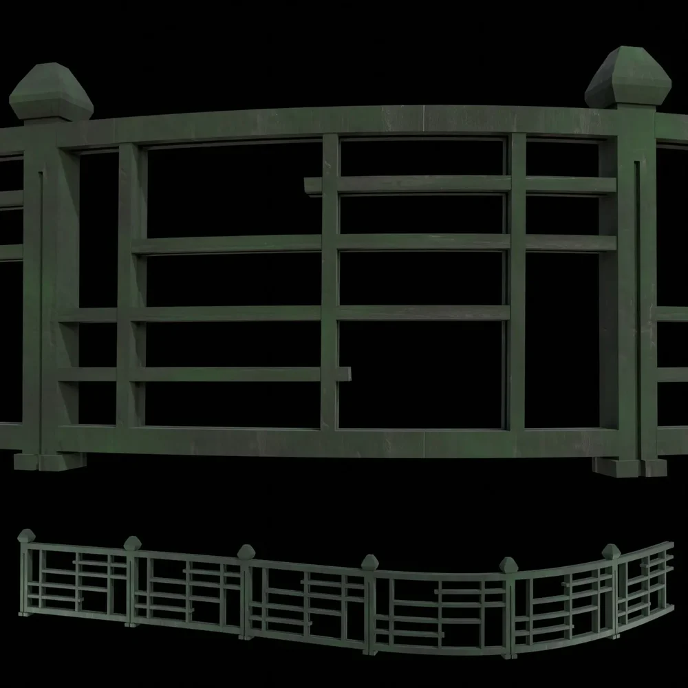 Shapeable Wood Fence