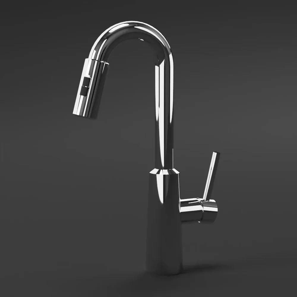 Chrome Moen Faucet