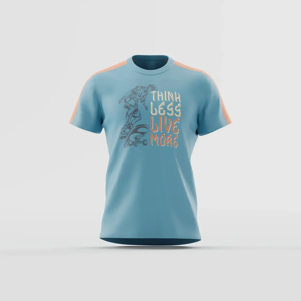 Graphic T-Shirt – Light Blue