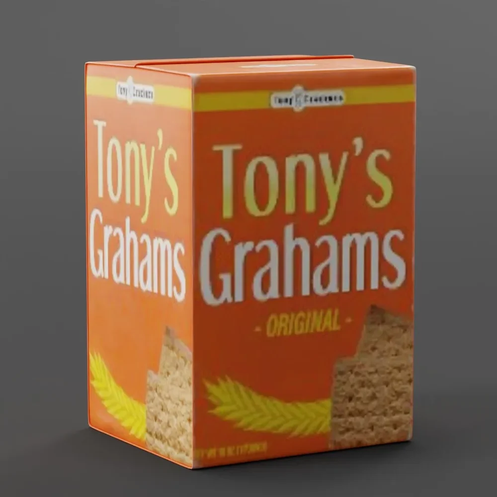 Graham Crackers Box