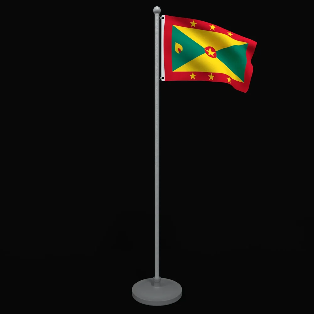 Animated Flag Of Grenada