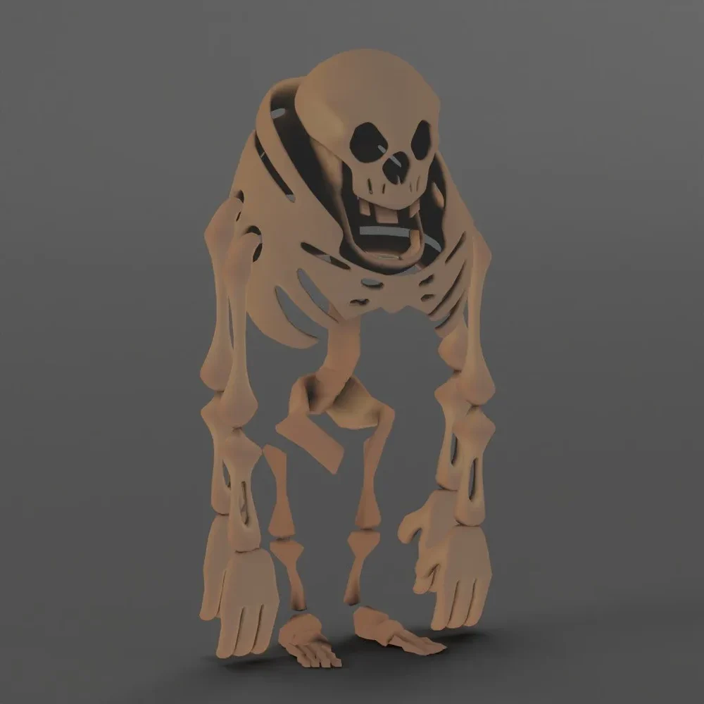 Stylised Skelton