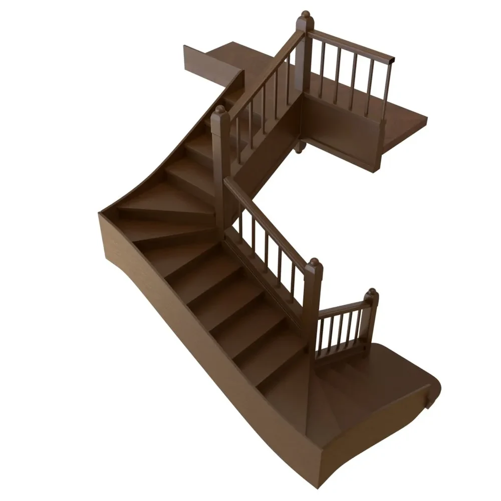 Old Wooden Staircase