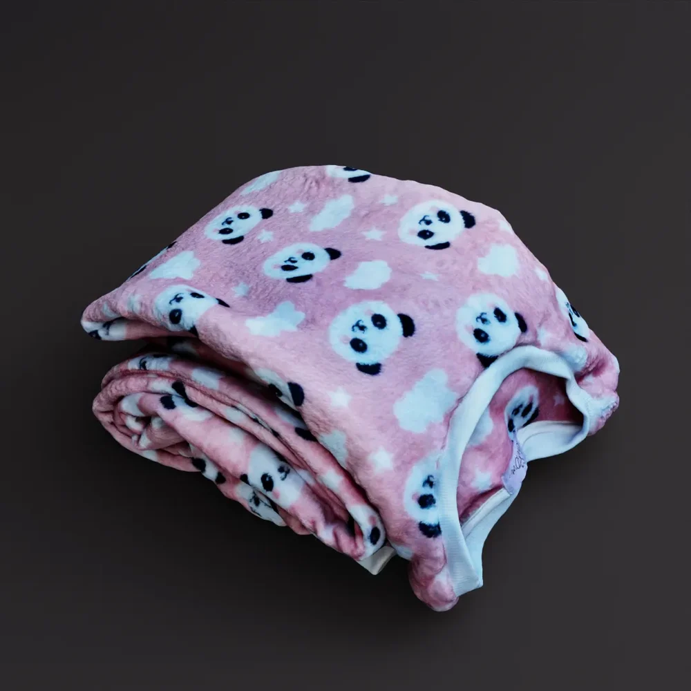 Folded Panda Pajama Set