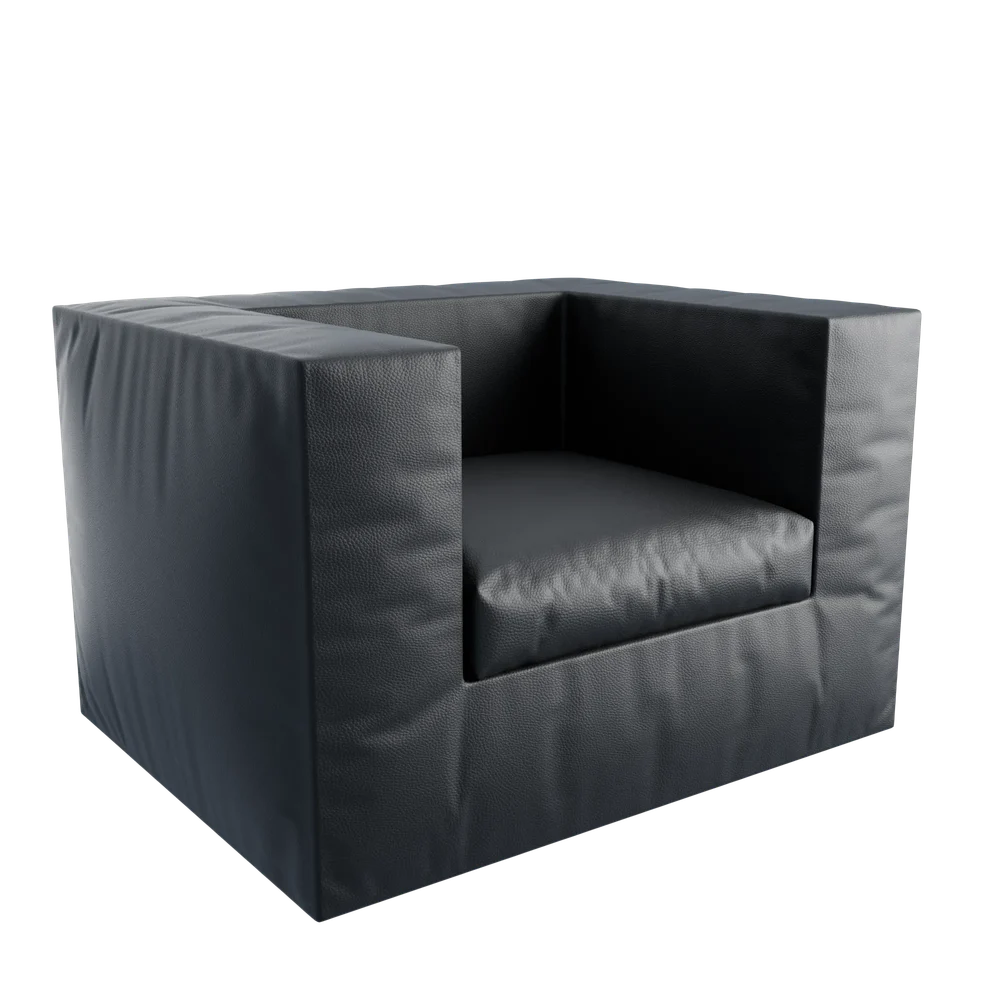 Throw-Away Zanotta Armchair Black