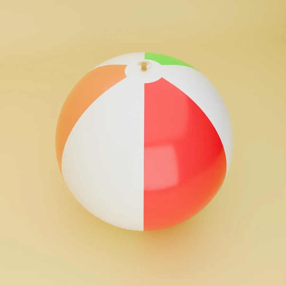 Colorful Inflatable Beach Ball
