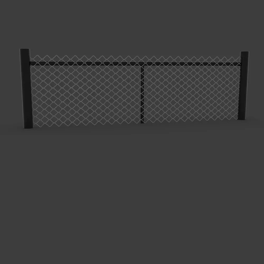 Procedural Chainlink Fence