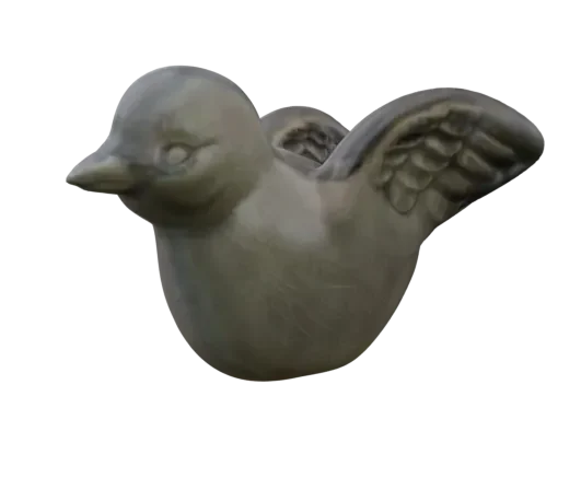 Vaux Bird Gray Adornment