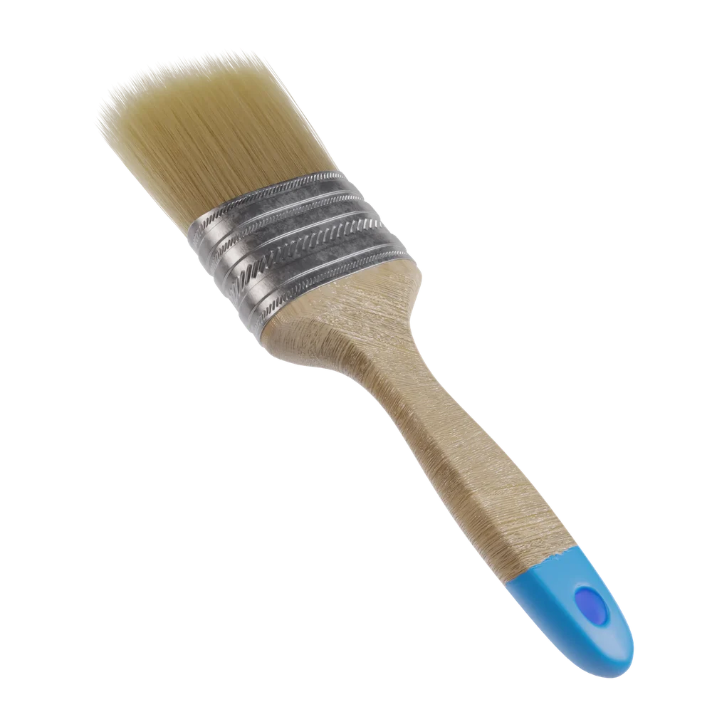 Realistic Paint Brush Wide And Thick