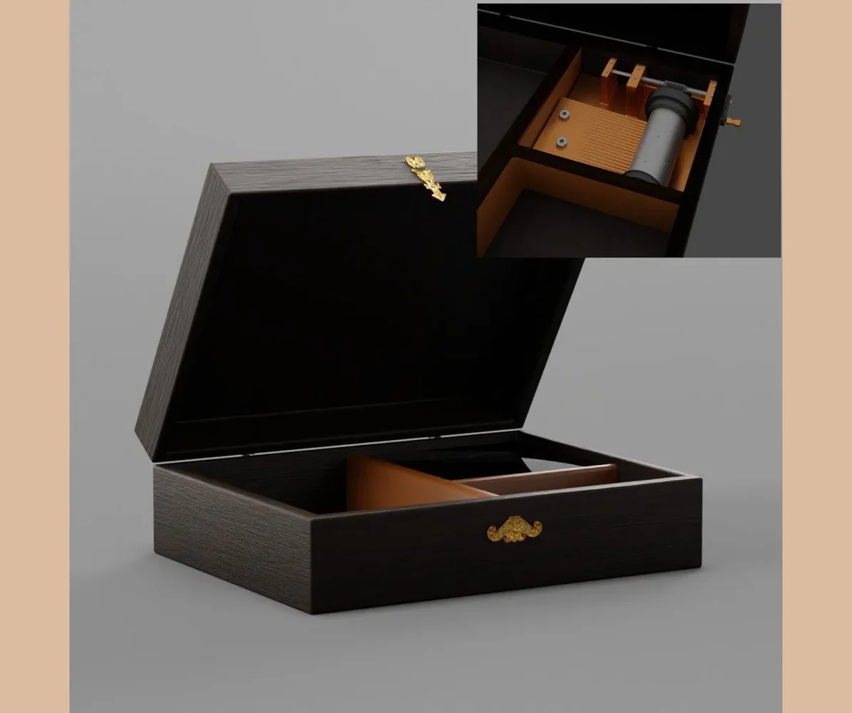 Jewelry Box With Music Box