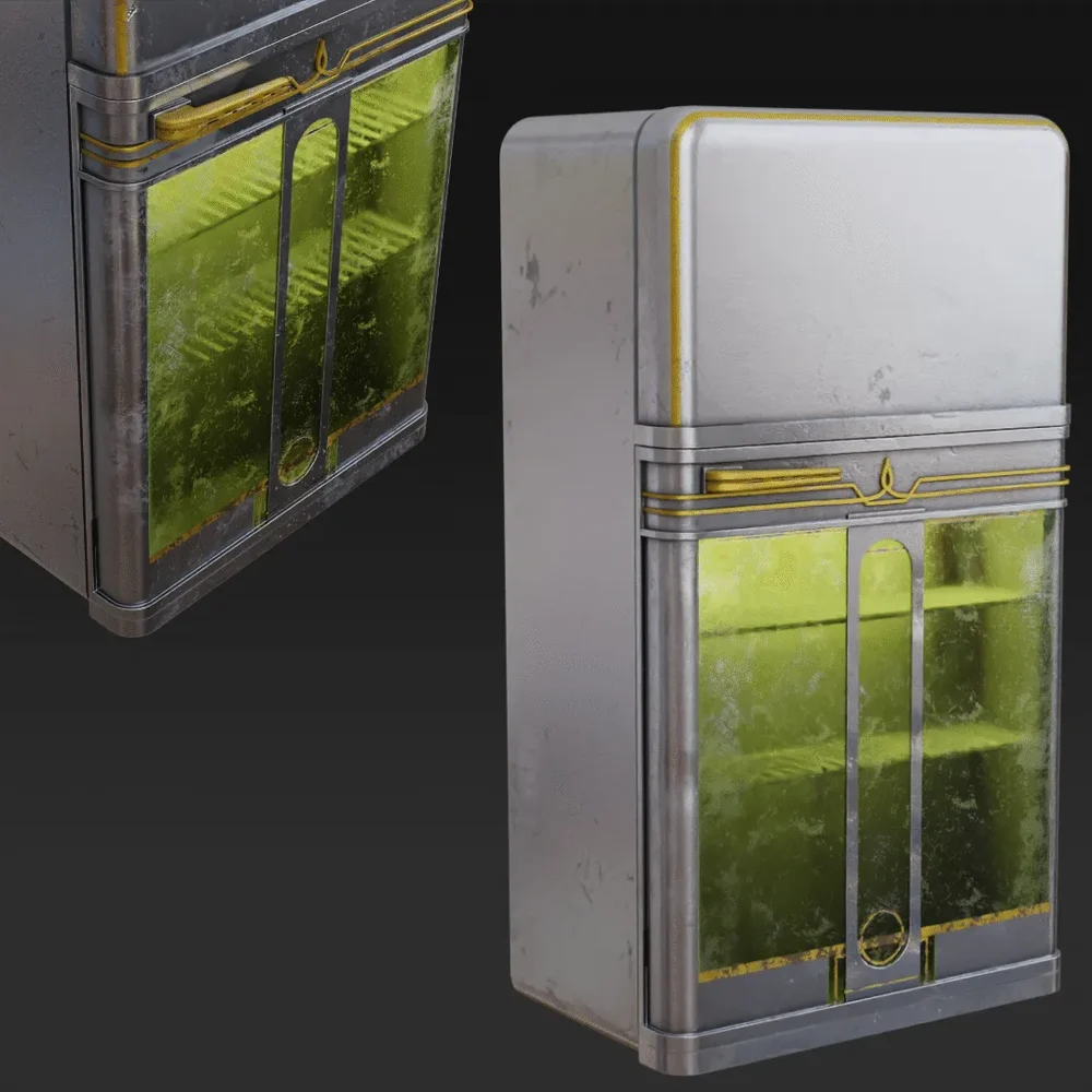 Glass Fridge