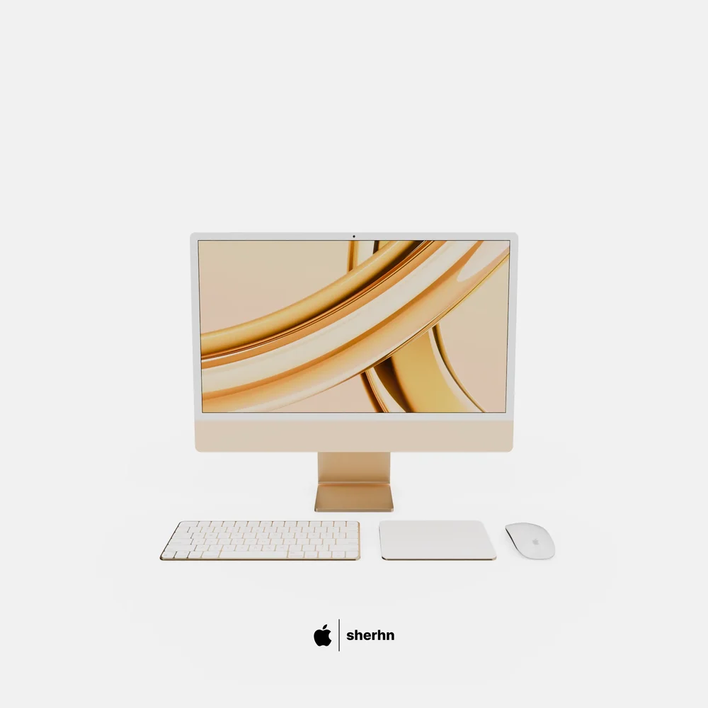 Apple Imac (Yellow)