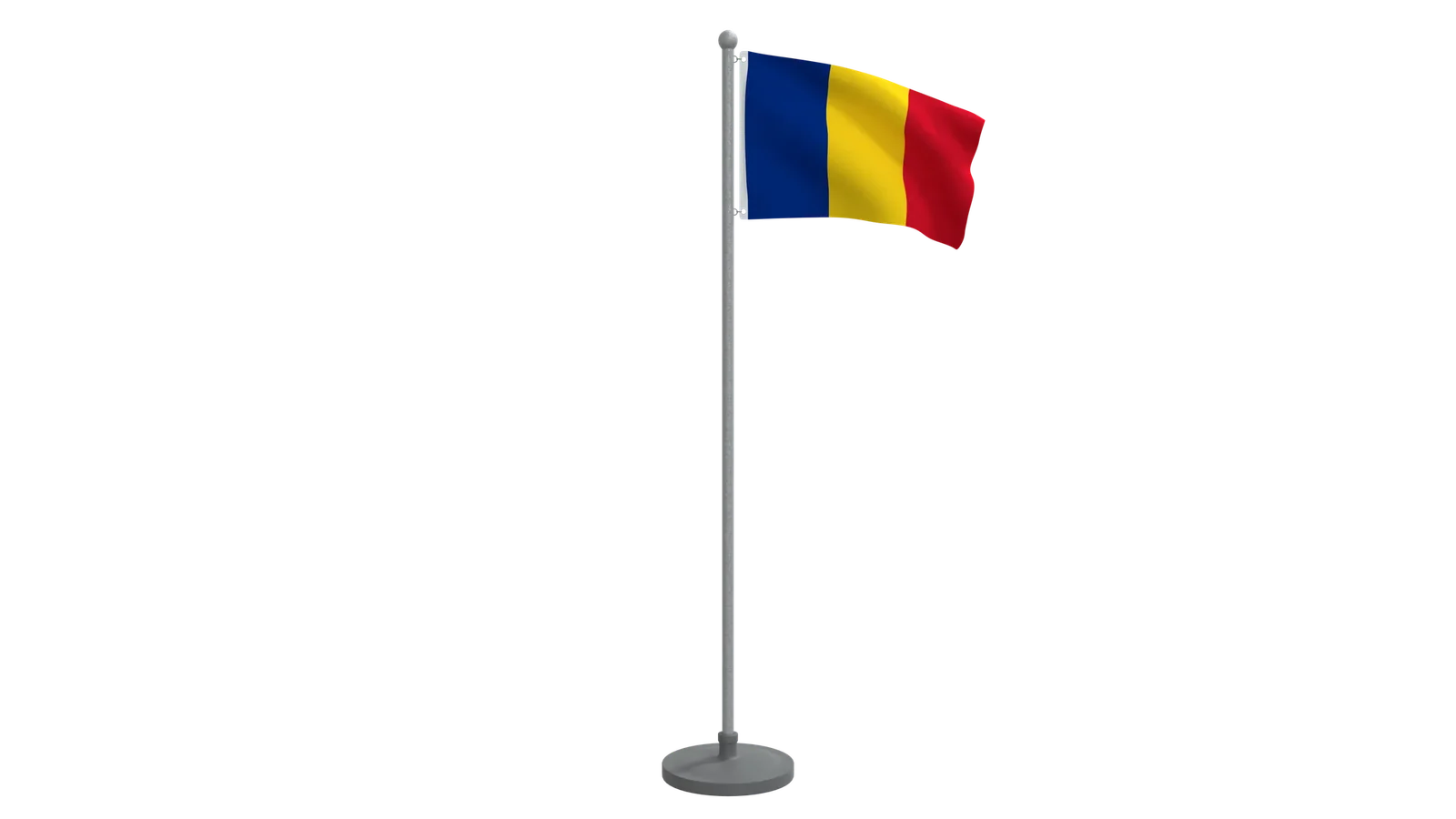 Animated Flag Of Romania