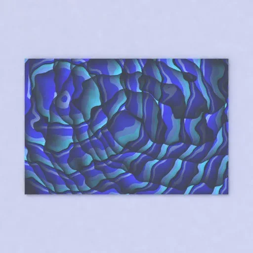 Scalable Picture Frame With Abstract Art
