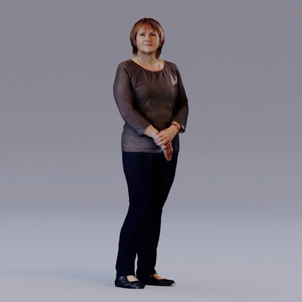 3d Soul - Standing Woman - Mirja