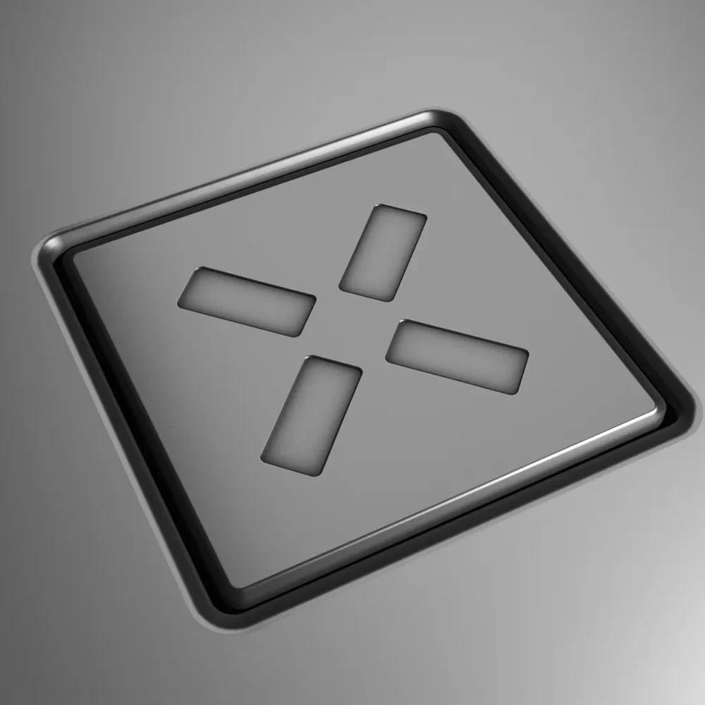 Scifi Decal 035 X Cross Panel