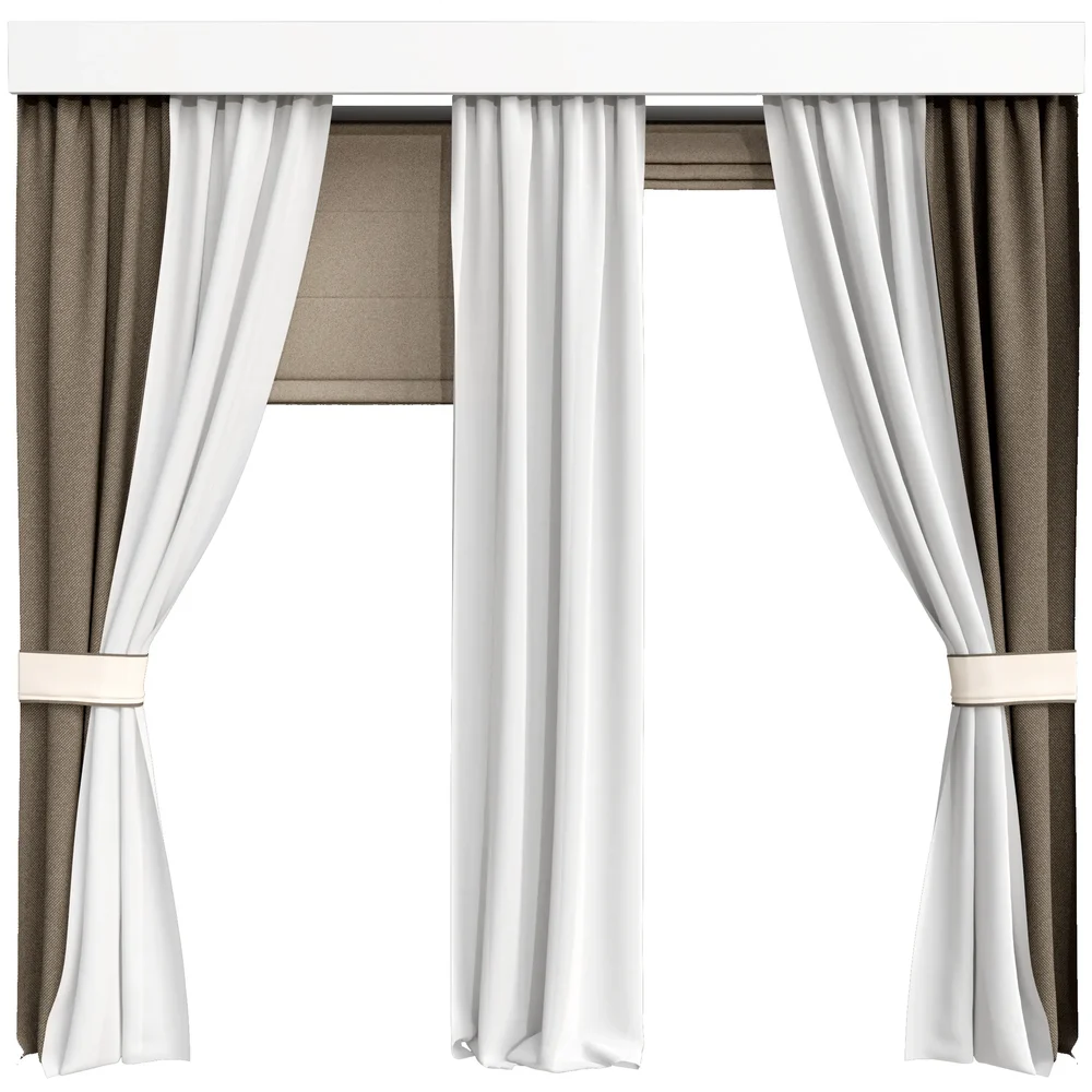 Mi Silk And Cotton Curtain Set