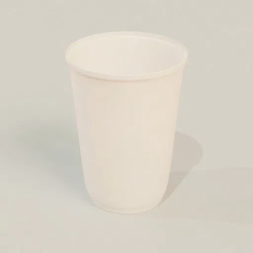White Paper Cup