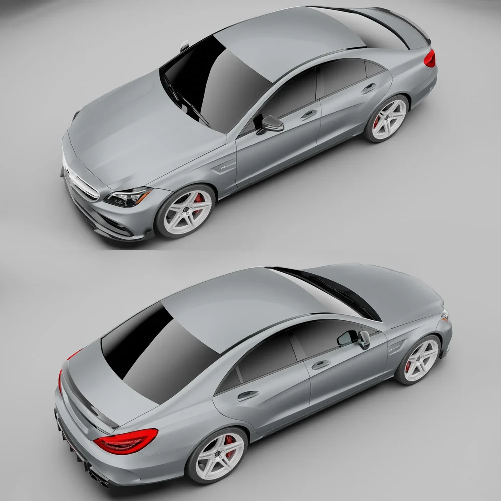 Mercedes-Benz Cls Brabus(Rigged)