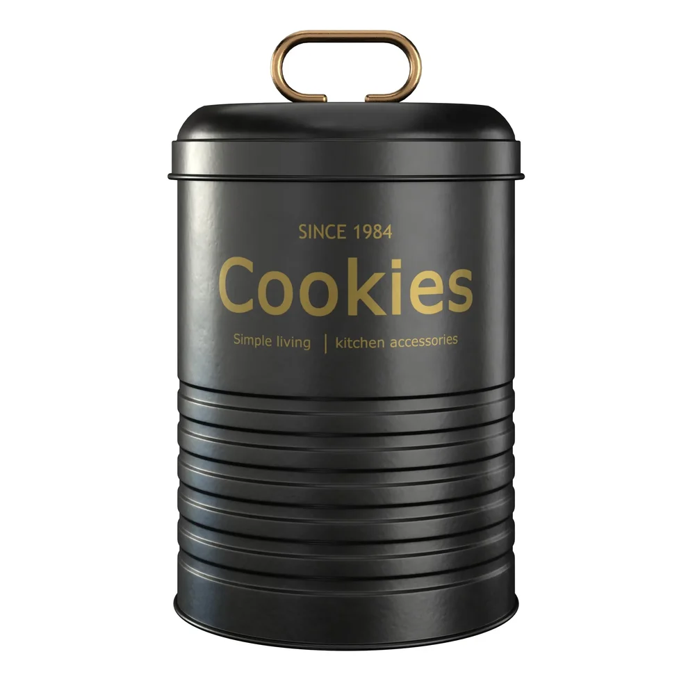 Black Kitchen Pot - Cookies