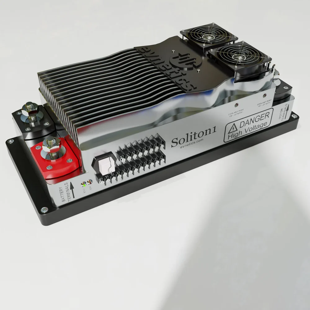 Evnetics Soliton 1 Controller For Electric Motor Vehicles.