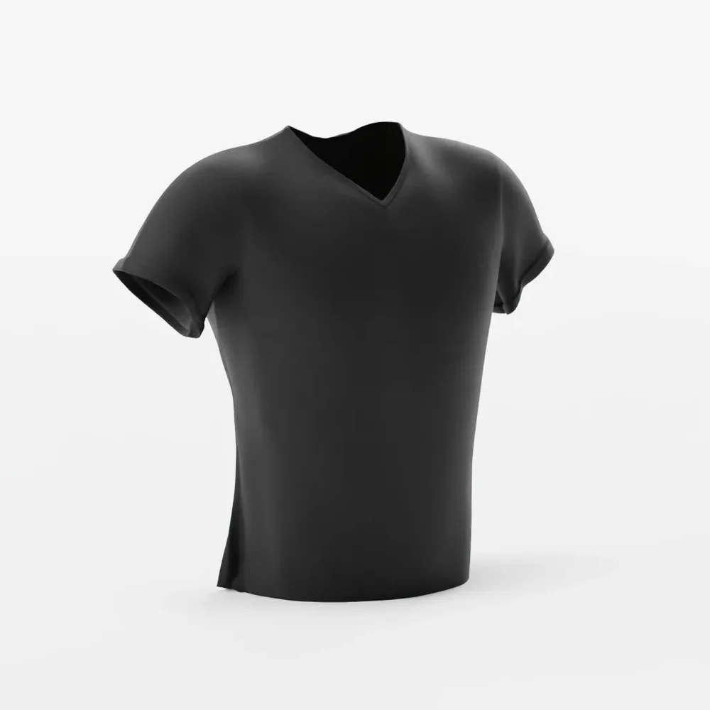 Black T-Shirt - Mens