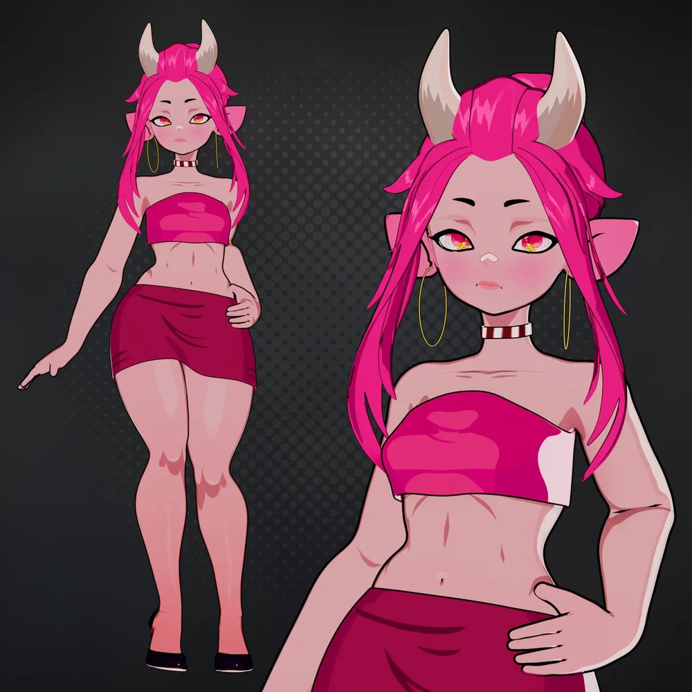 Lilitha - Anime Stylized Npr Character