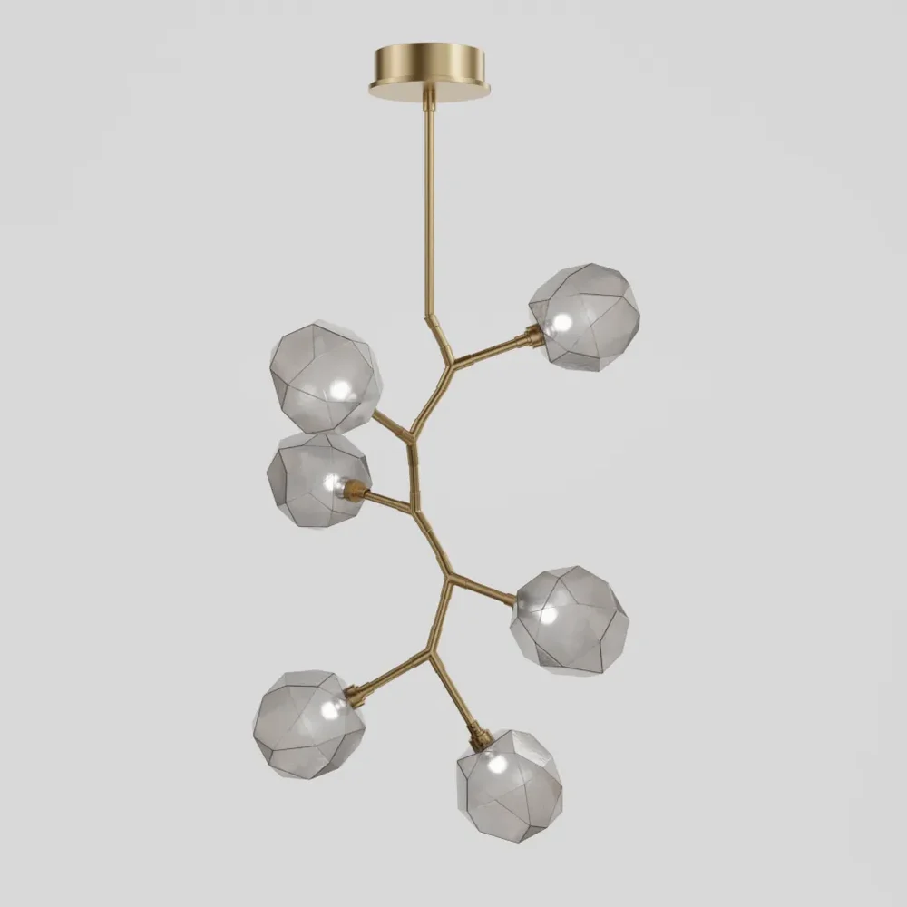 Gem Modern Vine Led Chandelier