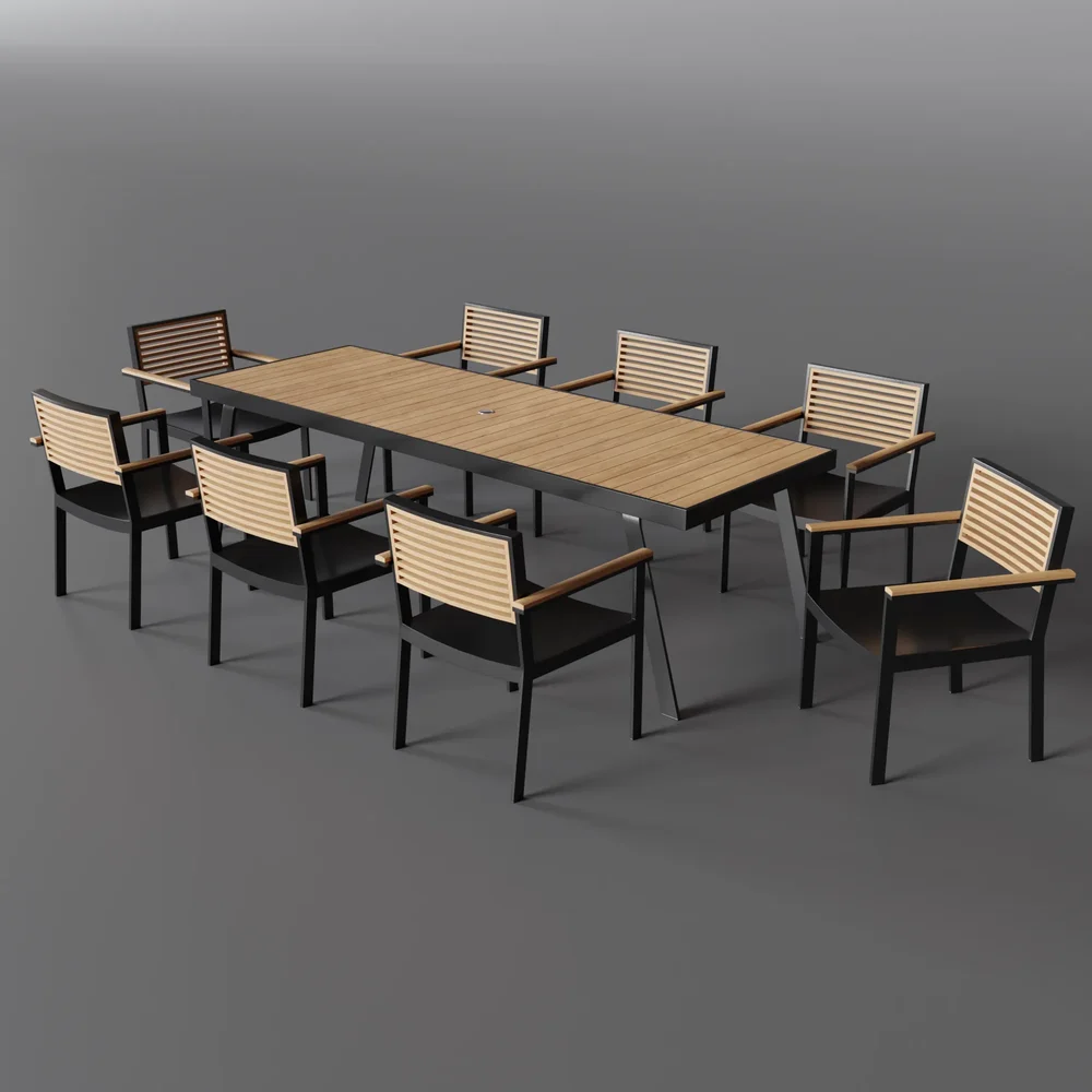 St Lucia Dining Table Set