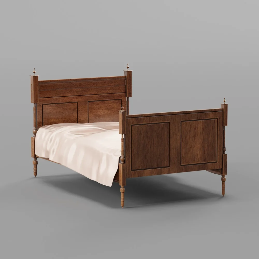 Wooden Bed