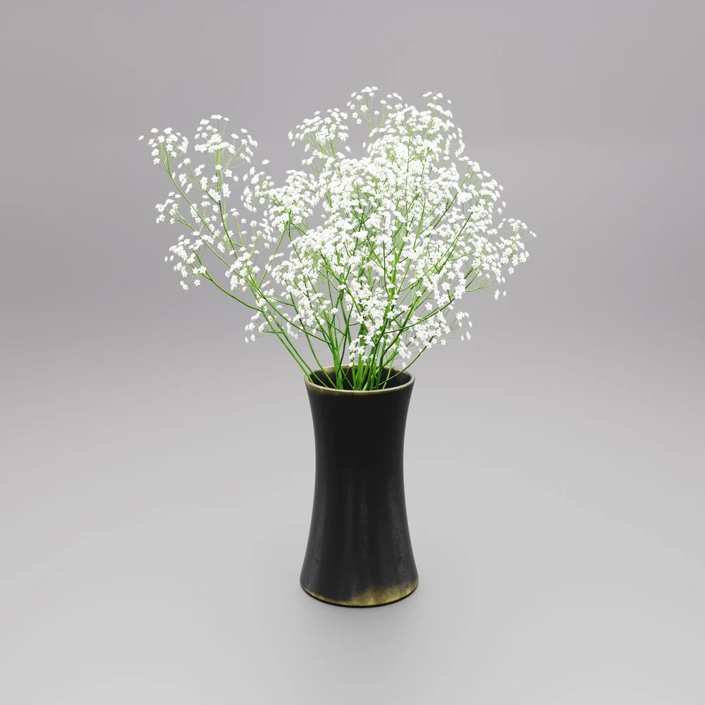 Vase With Small Flowers