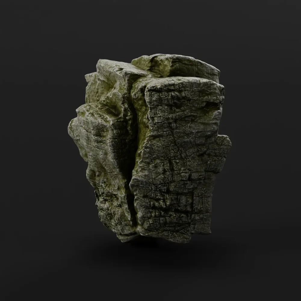 Stone Rock Outcrop Grey