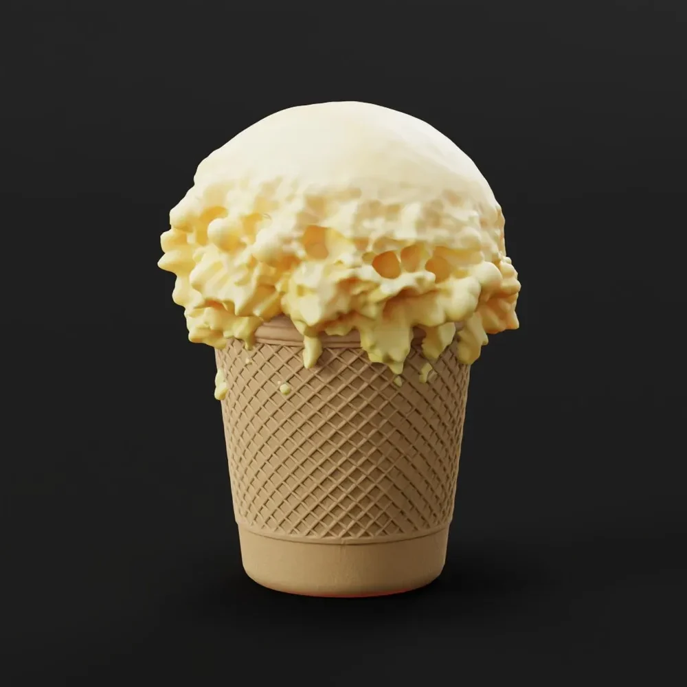 Vanilla Icecream Flat
