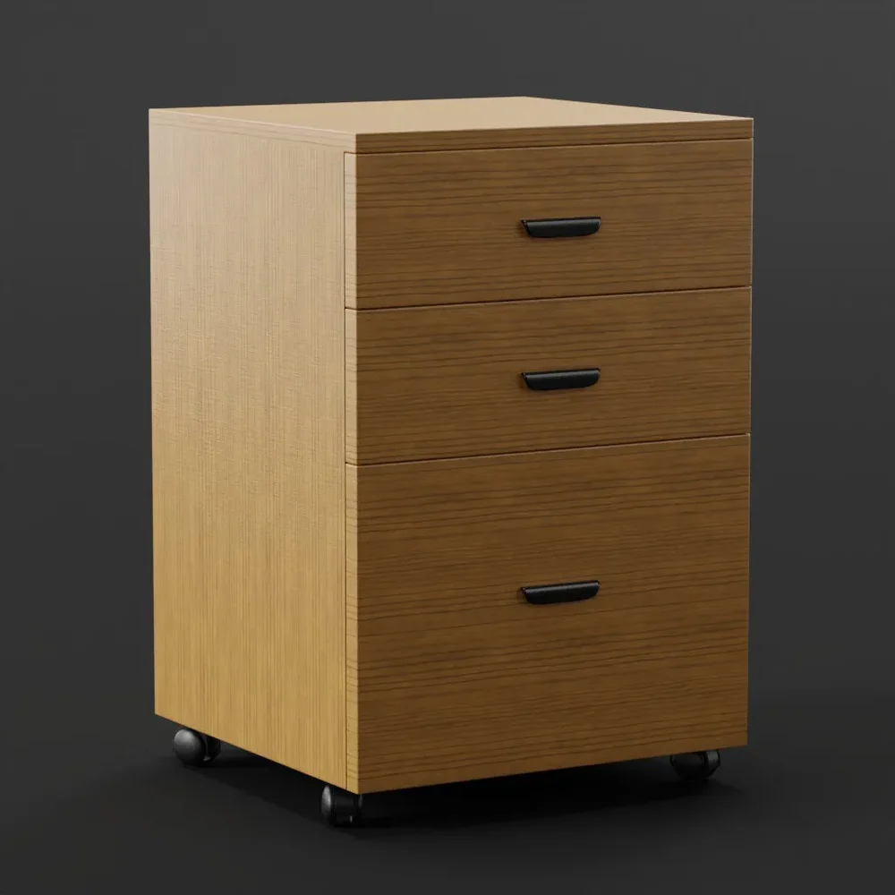 File Mobile Wood Finish