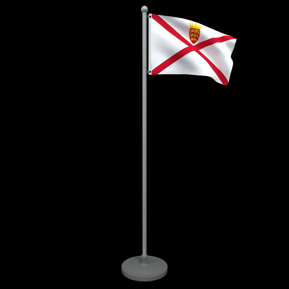 Animated Flag Of Jersey