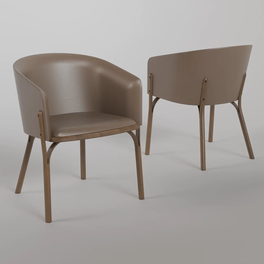 Split Armchair B114