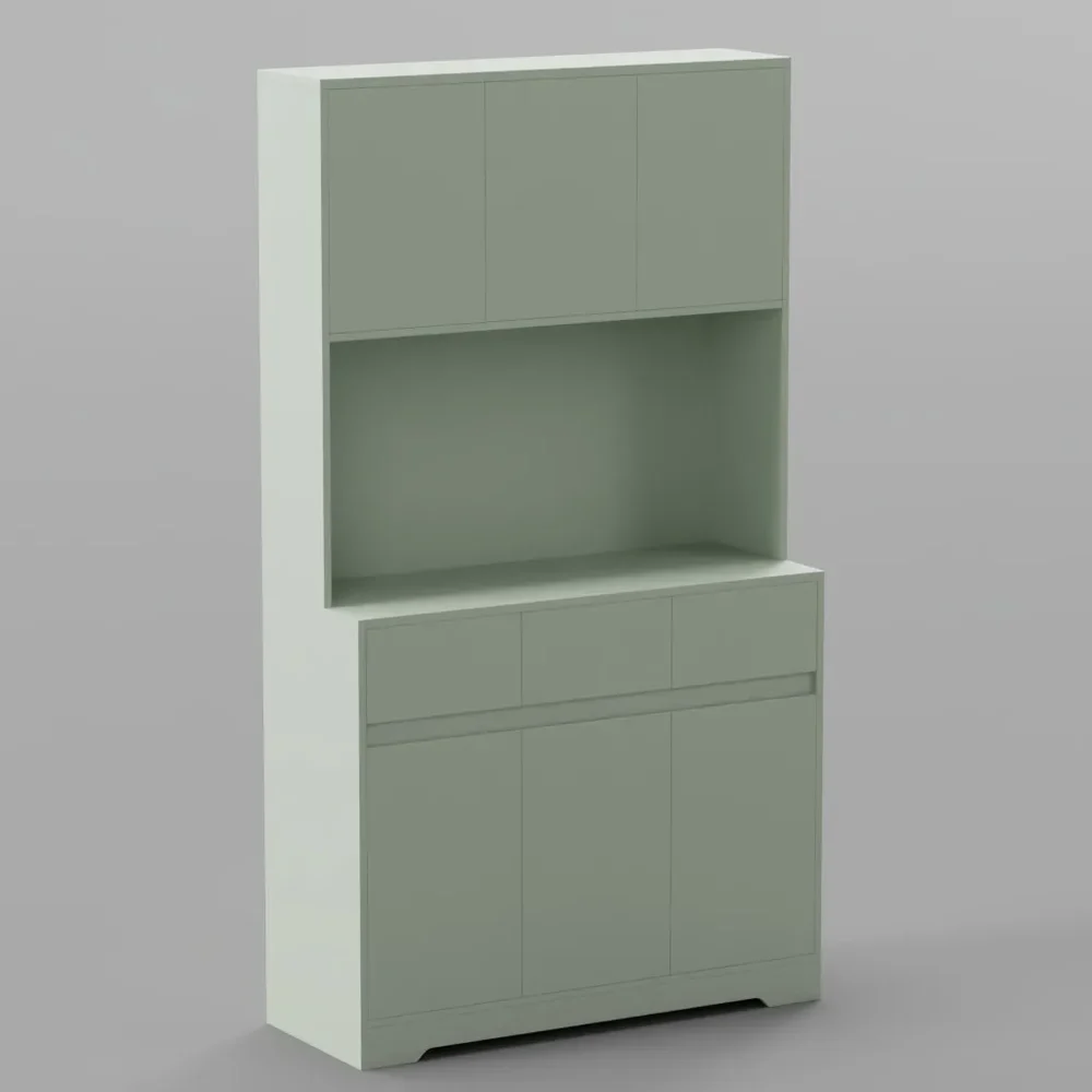 Aybike Tall Kitchen Pantry Cabinet