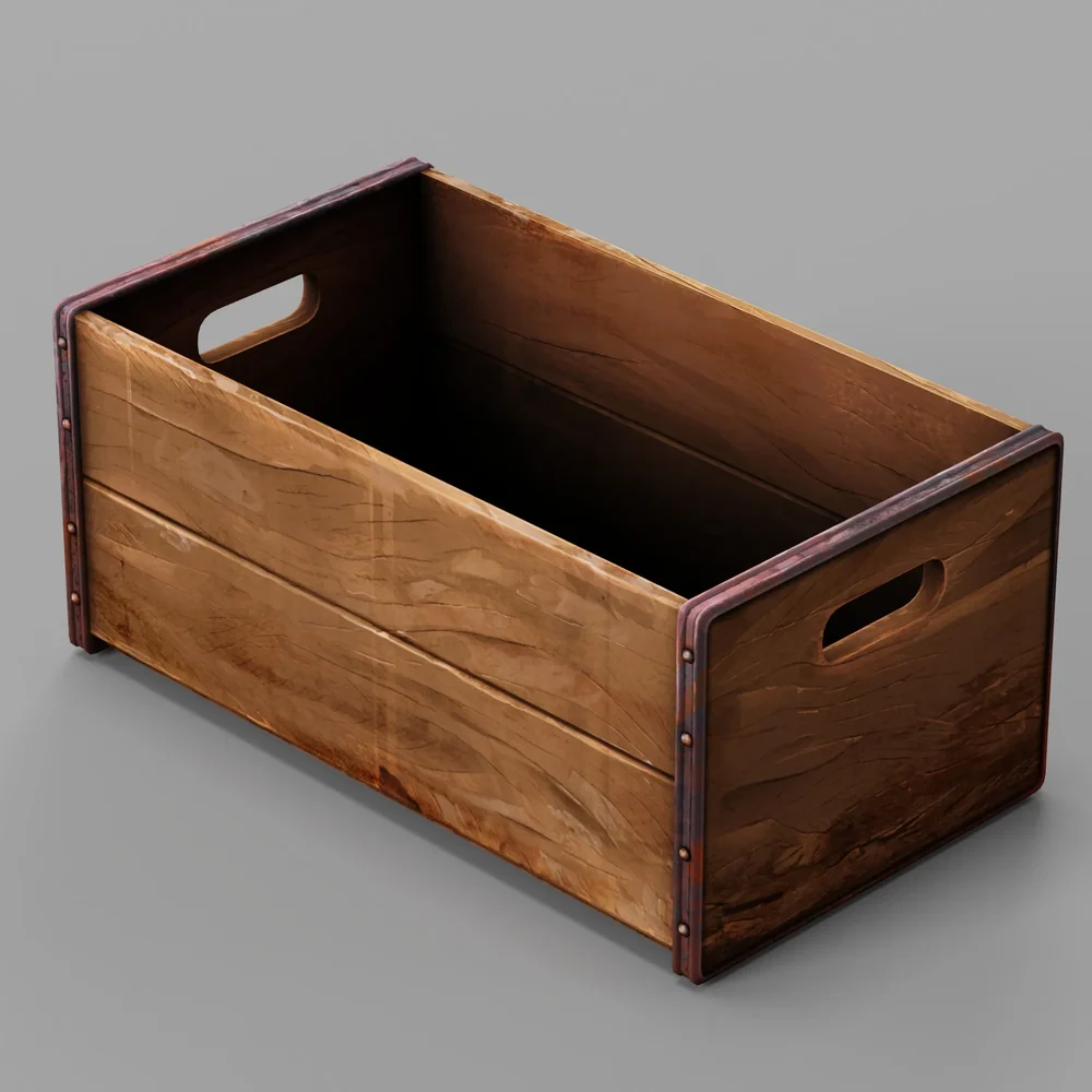 Old Wooden Crate