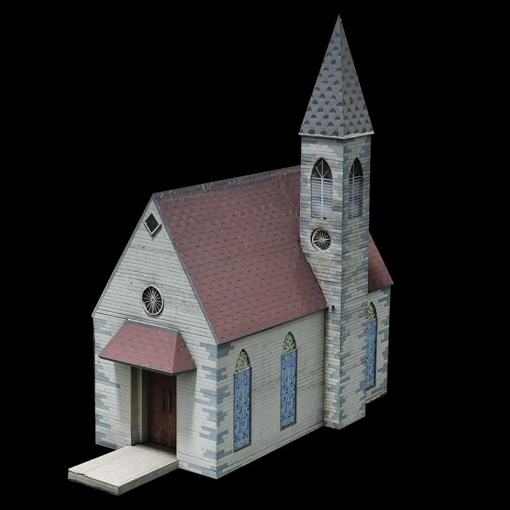 Scan Wooden House