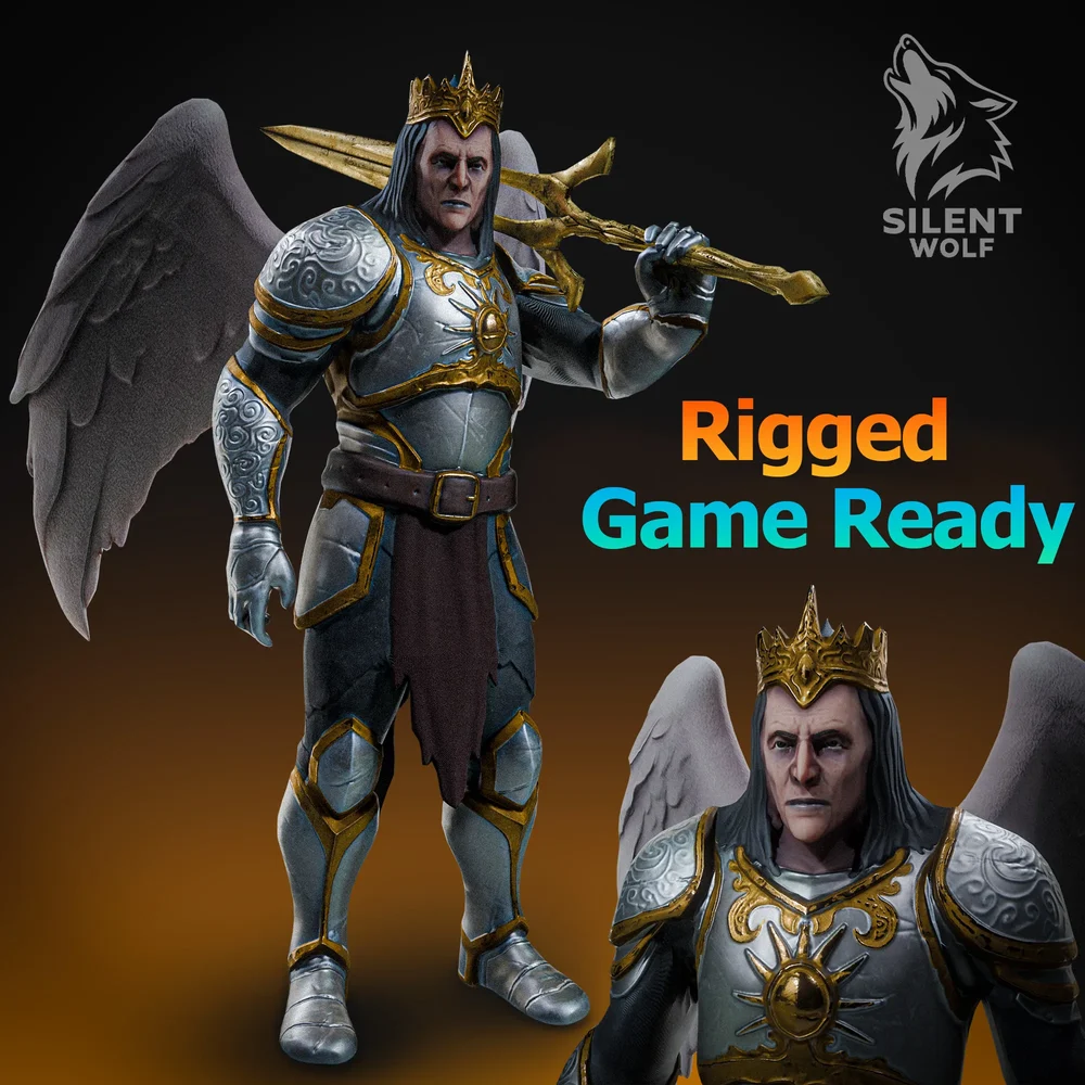 Sky Warrior-Rigged-Animated