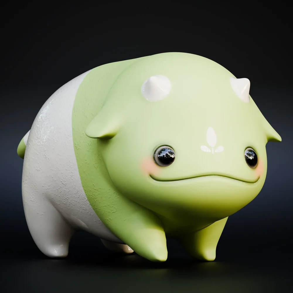 Hippo Creature (Rigged)