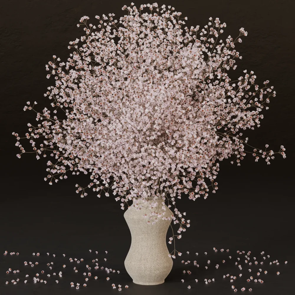 Sj-Minimal Gypsophila Love Bouquet