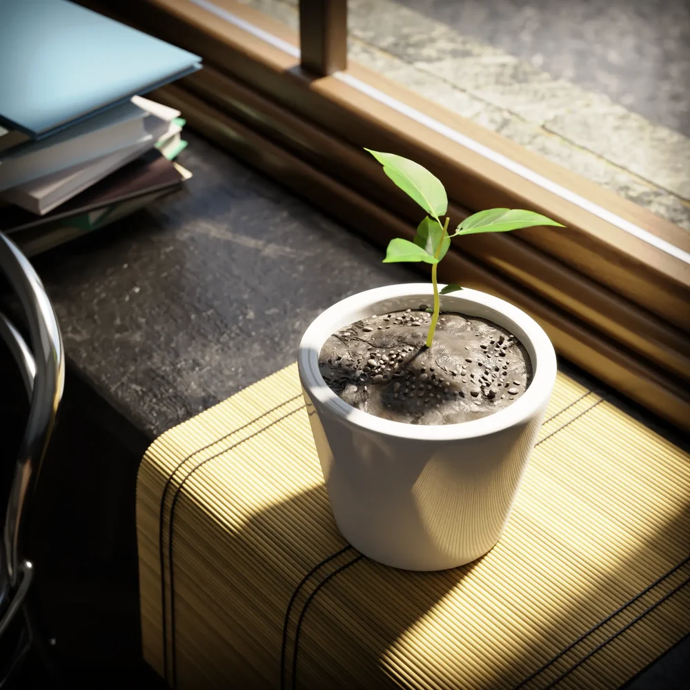 Small Plant(Geo Nodes)