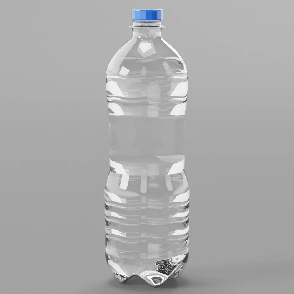 Pet Water Bottle Unlabeled