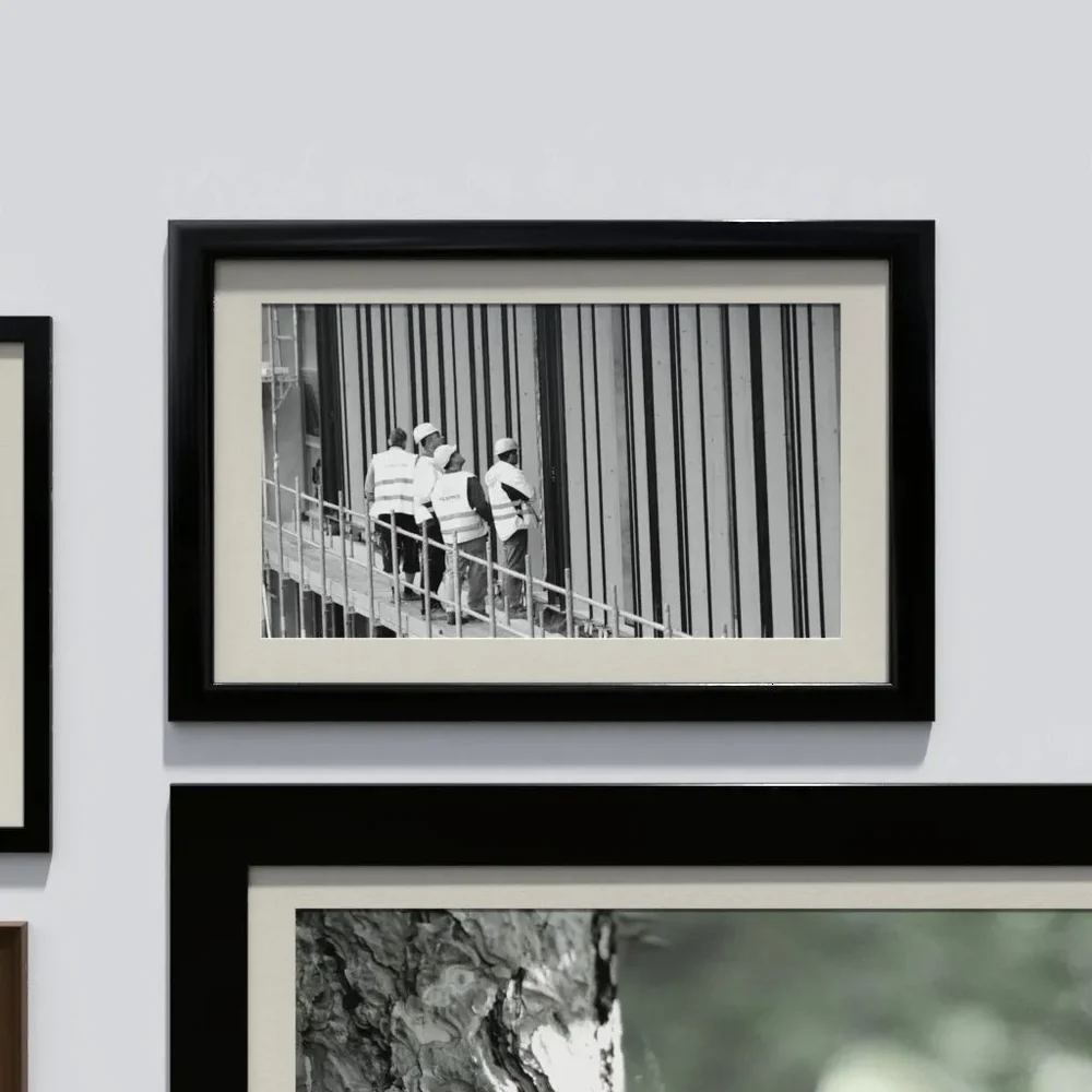 Photo Frame 'Anyframe' With Construction Workers